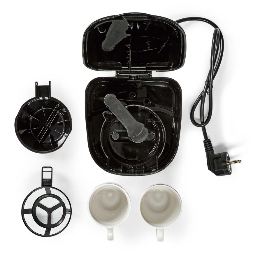 Butler - Koffiezetapparaat voor 2 kopjes 450W/230V zwart