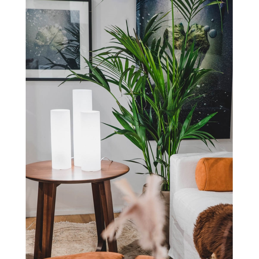 ByRydens - Tafellamp FLAKE 1xE27/8W/230V wit