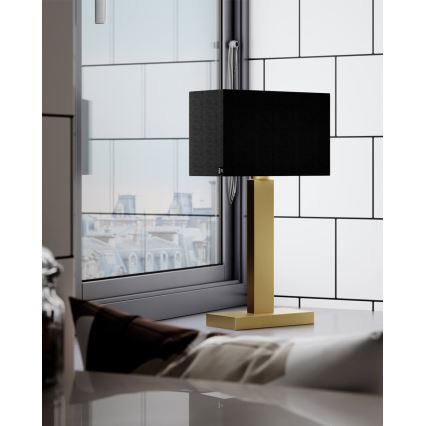 ByRydens - Tafellamp PRIME 1xE27/5W/230V zwart/goud