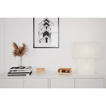 ByRydens - Tafellamp iSQUARE 1xE27/8W/230V wit