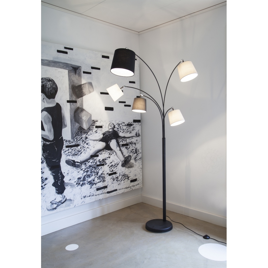 ByRydens - Staande Lamp FOGGY 5xE14/5W/230V