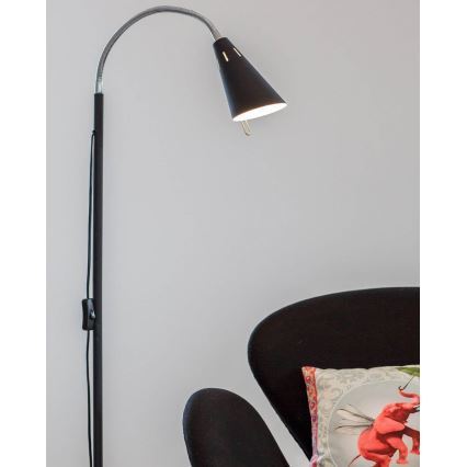 ByRydens - Vloerlamp BEST 1xE14/5W/230V zwart