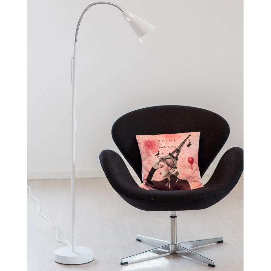 ByRydens - Vloerlamp BEST 1xE14/5W/230V wit