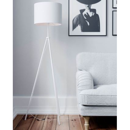 ByRydens - Vloerlamp RINA 1xE27/5W/230V wit