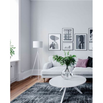 ByRydens - Vloerlamp RINA 1xE27/5W/230V wit
