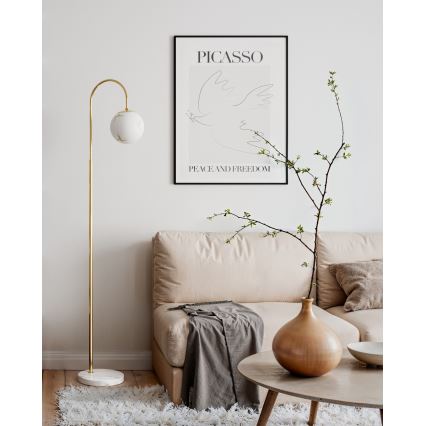 ByRydens - Vloerlamp BELLAGIO 1xE27/8W/230V