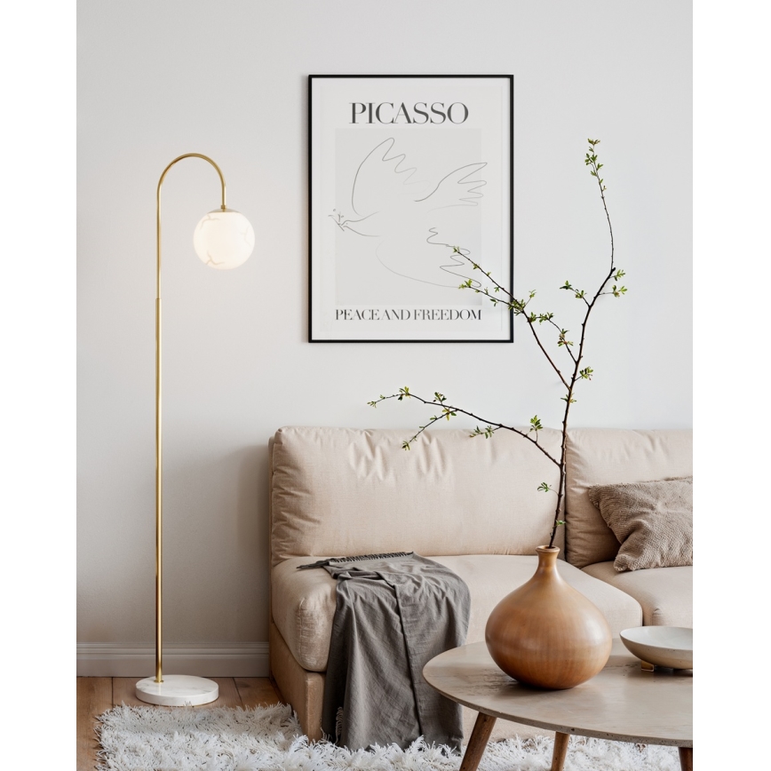 ByRydens - Vloerlamp BELLAGIO 1xE27/8W/230V