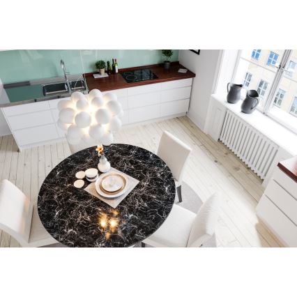 ByRydens - Hanglamp aan een koord GROSS 8xG9/4W/230V wit diameter 50 cm