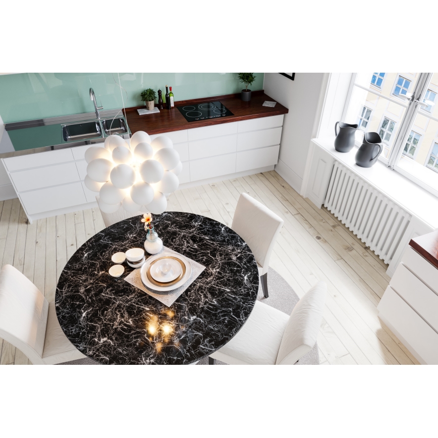 ByRydens - Hanglamp aan een koord GROSS 8xG9/4W/230V wit diameter 50 cm
