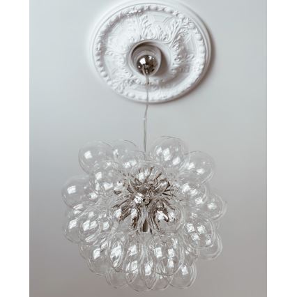 ByRydens - Hanglamp aan een koord GROSS 8xG9/4W/230V doorzichtig diameter 50 cm