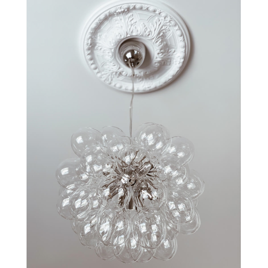 ByRydens - Hanglamp aan een koord GROSS 8xG9/4W/230V doorzichtig diameter 50 cm