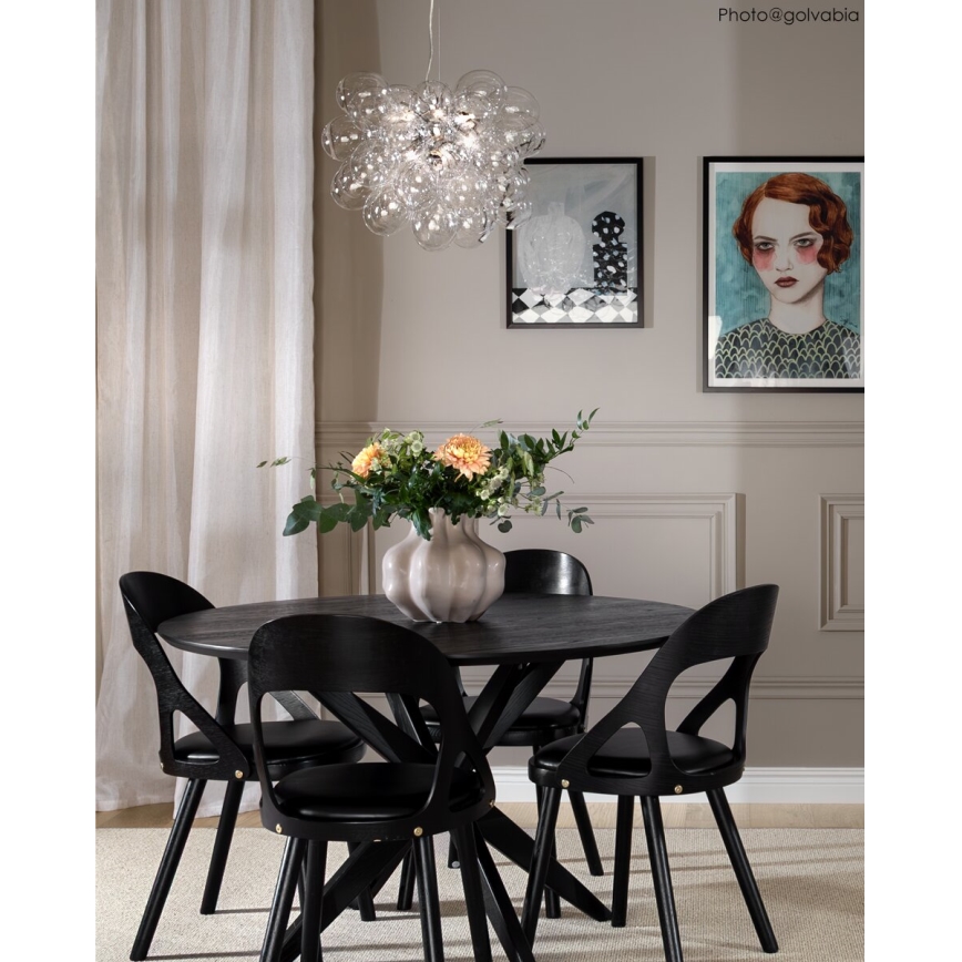 ByRydens - Hanglamp aan een koord GROSS 8xG9/4W/230V doorzichtig diameter 50 cm