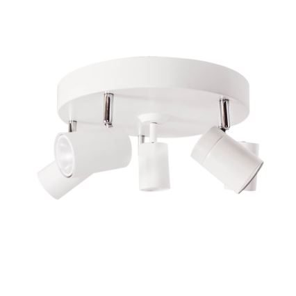 ByRydens - Plafondspot CORRECT 5xGU10/7W/230V wit Ø 30 cm