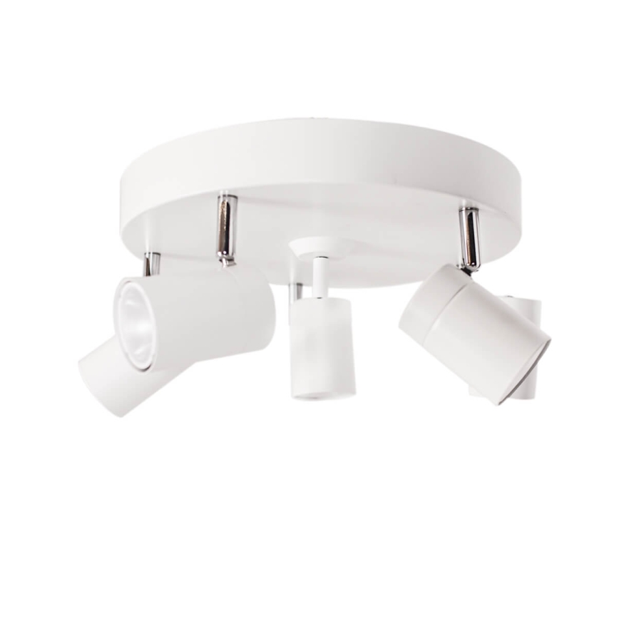 ByRydens - Plafondspot CORRECT 5xGU10/7W/230V wit Ø 30 cm