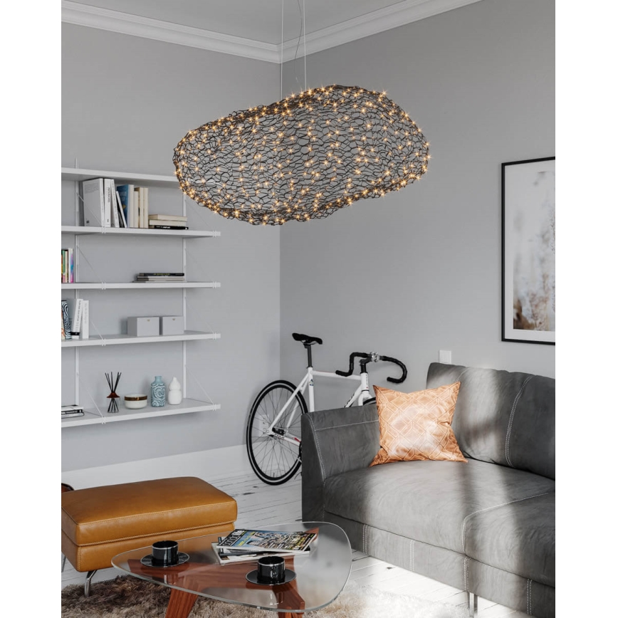 ByRydens - LED Hanglamp aan een koord HAYDEN LED/20W/230V zwart