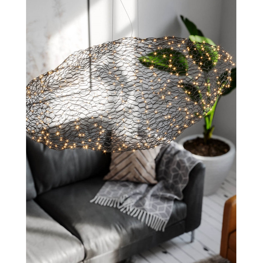 ByRydens - LED Hanglamp aan een koord HAYDEN LED/20W/230V zwart
