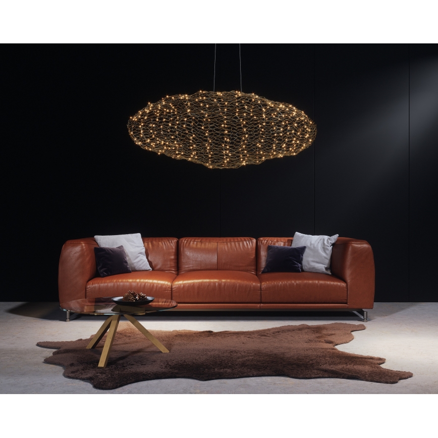 ByRydens - LED Hanglamp aan een koord HAYDEN LED/20W/230V goud