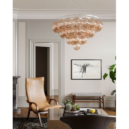 ByRydens - Kroonluchter aan kabel GROSS GIANT 8xE27/8W/230V