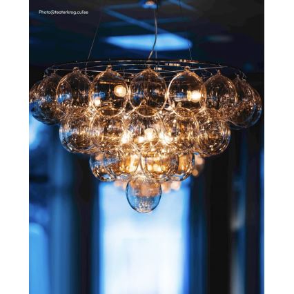 ByRydens - Kroonluchter aan kabel GROSS GIANT 8xE27/8W/230V