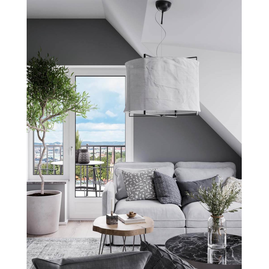 ByRydens - Pendellamp aan kabel SOFTY 1xE27/5W/230V