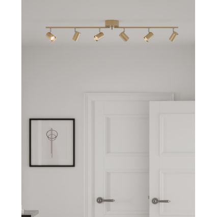 ByRydens - Spot CORRECT 6xGU10/7W/230V goud