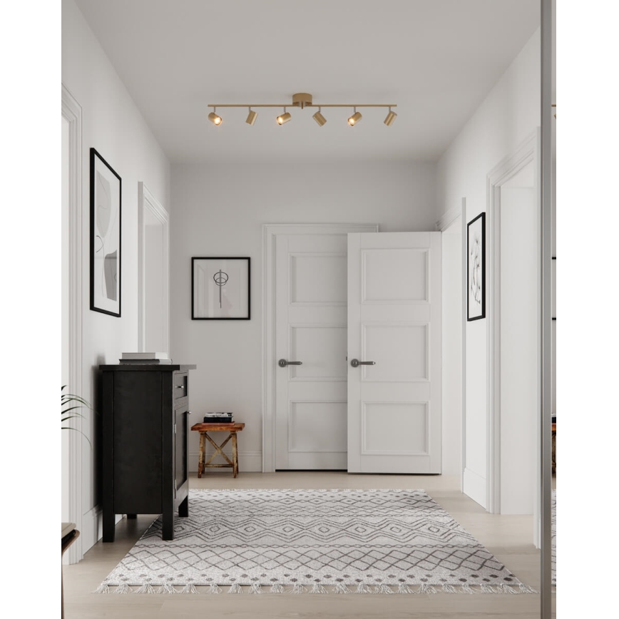 ByRydens - Spot CORRECT 6xGU10/7W/230V goud
