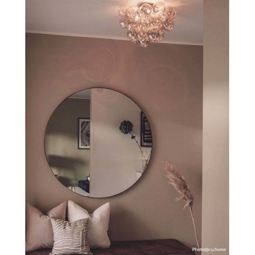 ByRydens - Plafondlamp GROSS 6xG9/5W/230V gerookt/bruin diameter 50 cm