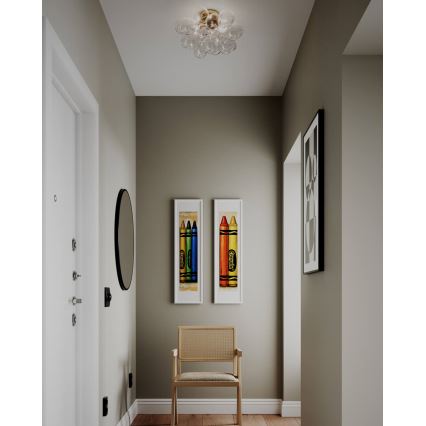ByRydens - Plafondlamp GROSS 6xG9/5W/230V helder Ø 50 cm