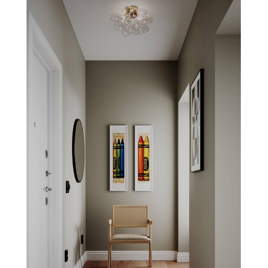 ByRydens - Plafondlamp GROSS 6xG9/5W/230V helder Ø 50 cm