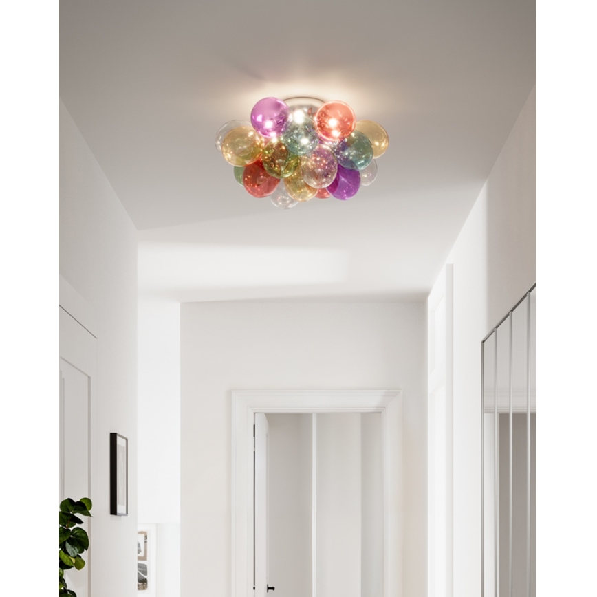 ByRydens - Plafondlamp GROSS 6xG9/5W/230V veelkleurig Ø 50 cm