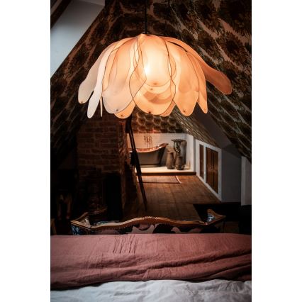 ByRydens - Hanglamp aan een koord LOU LOU 1xE27/5W/230V beige diameter 80 cm