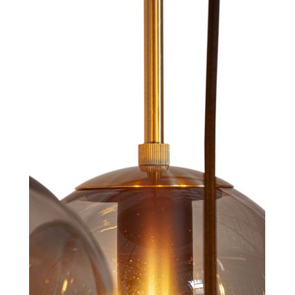 ByRydens - Hanglamp aan kabels LAURA 7xE27/8W/230V