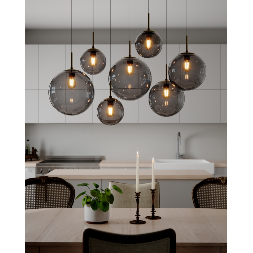 ByRydens - Hanglamp met kabel LAURA 7xE27/8W/230V