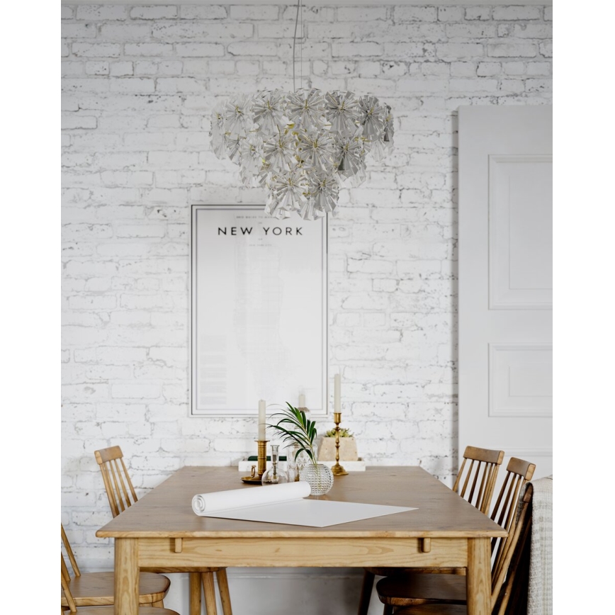 ByRydens - Hanglamp aan kabel LORRAINE 5xE14/8W/230V