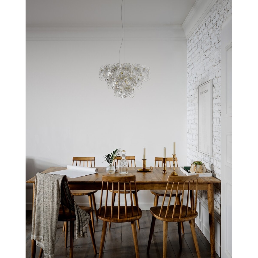 ByRydens - Hanglamp aan kabel LORRAINE 5xE14/8W/230V