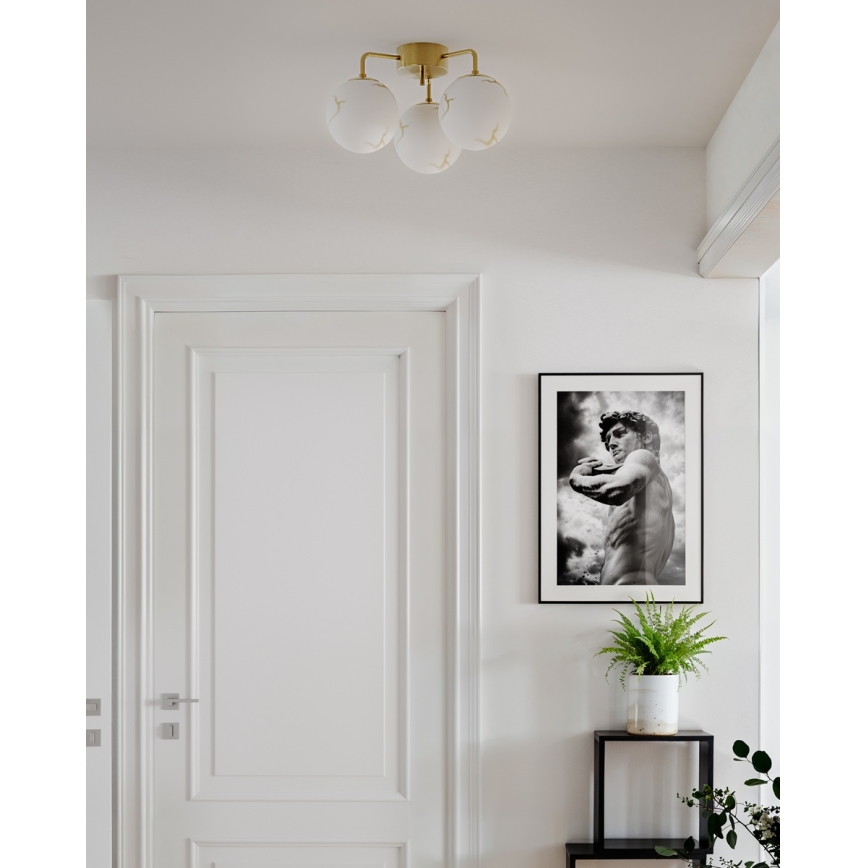 ByRydens - Opbouwkroonluchter BELLAGIO 3xE27/8W/230V