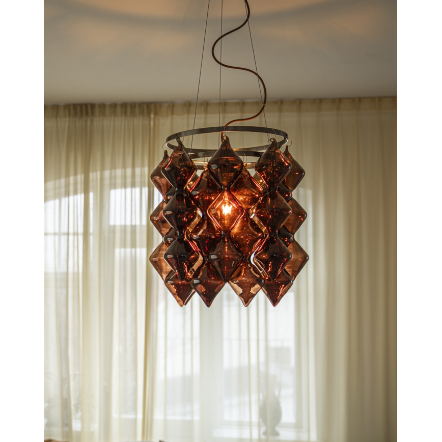 ByRydens - Hanglamp GEMMA met snoer 1xE27/5W/230V