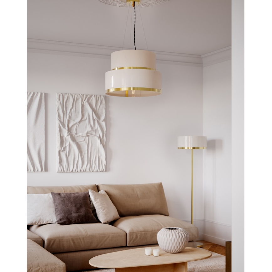 ByRydens - Hanglamp MARCEL met kabel 2xE27/8W/230V