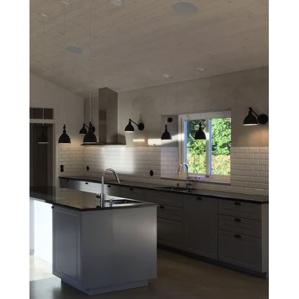 ByRydens - Wandlamp BAZAAR MINI 1xE27/5W/230V zwart
