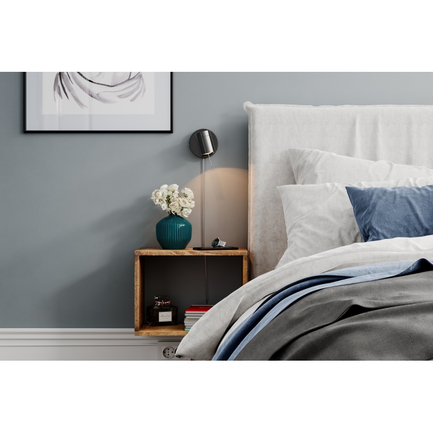 ByRydens - Dimbare wandspot CORRECT 1xGU10/7W/230V zwart