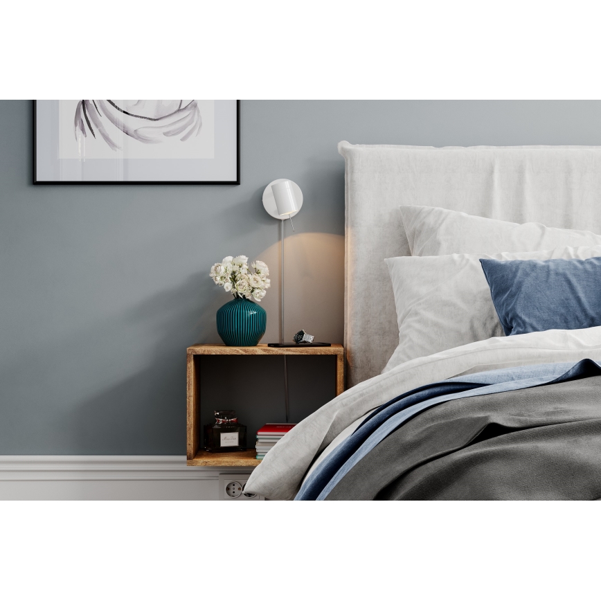ByRydens - Dimbare wandspot CORRECT 1xGU10/7W/230V wit