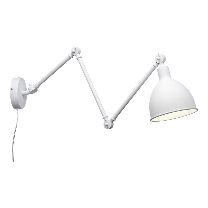 ByRydens - Dimbare wandlamp BAZAAR 1xE27/5W/230V wit