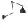 ByRydens - Dimbare wandlamp BAZAAR 1xE27/5W/230V zwart