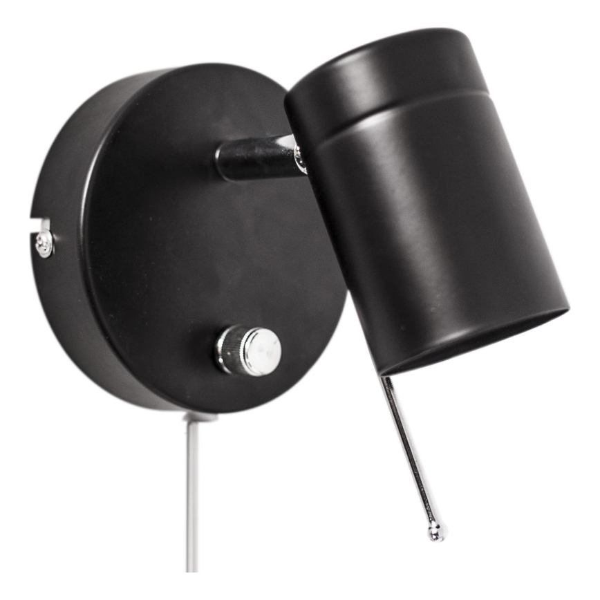 ByRydens - Dimbare wandspot CORRECT 1xGU10/7W/230V zwart