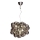 ByRydens - Hanglamp aan een koord GROSS 8xG9/4W/230V gerookt/zwart diameter 50 cm