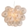 ByRydens - Hanglamp aan een koord GROSS GRANDE 8xG9/4W/230V gerookt/bruin diameter 62 cm
