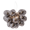 ByRydens - Hanglamp aan een koord GROSS GRANDE 8xG9/4W/230V gerookt/zwart diameter 62 cm