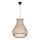 ByRydens - Hanglamp aan een koord SEAGRASS 1xE27/8W/230V beige diameter 49 cm