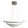 ByRydens - LED Hanglamp aan een koord TRIONE LED/45W/230V bruin diameter 80 cm