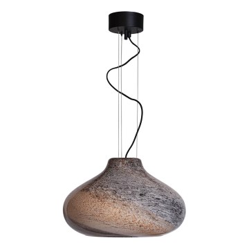 ByRydens - Pendellamp aan snoer MIRA 1xE27/5W/230V bruin